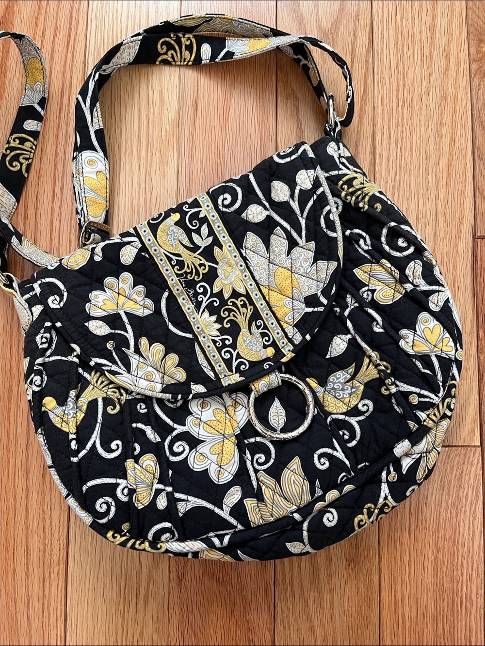 Vera Bradley Yellow Bird crossbody